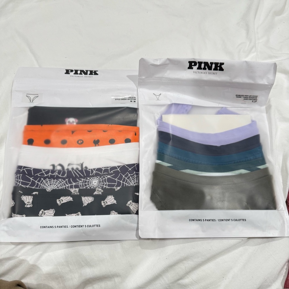 NEW PINK Victoria's Secret woman’s Underwear Pack - Small & Medium